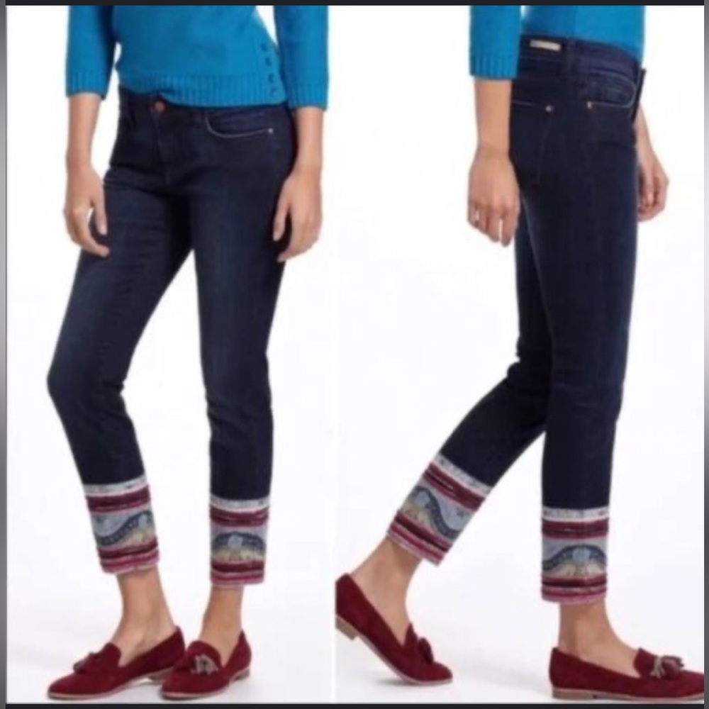 Anthropologie Pilcro and the Letterpress Fit Stet Jeans Size 27 Straight Leg